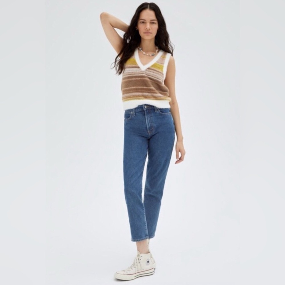 SUNDAY BEST Aritzia Zola Mom High Rise Tapered Leg Jean Size 0